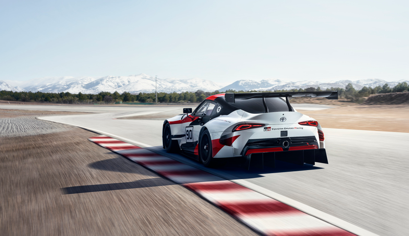 Illustration for article titled The Toyota GR Supra Racing Concept Is The High-Performance Future Of Toyota In More Ways Than One